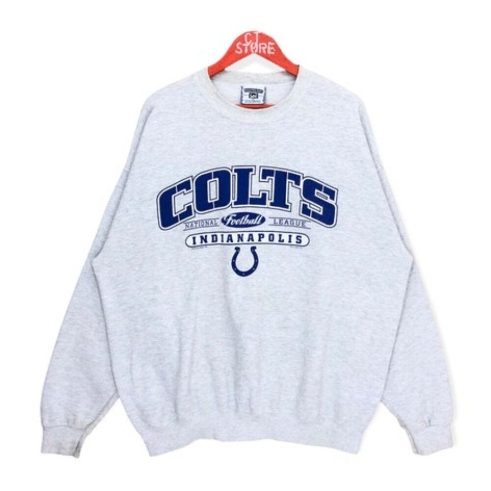Vintage NFL Indianapolis Colts Football Crewneck Sweatshirt, Indianapolis Shirt